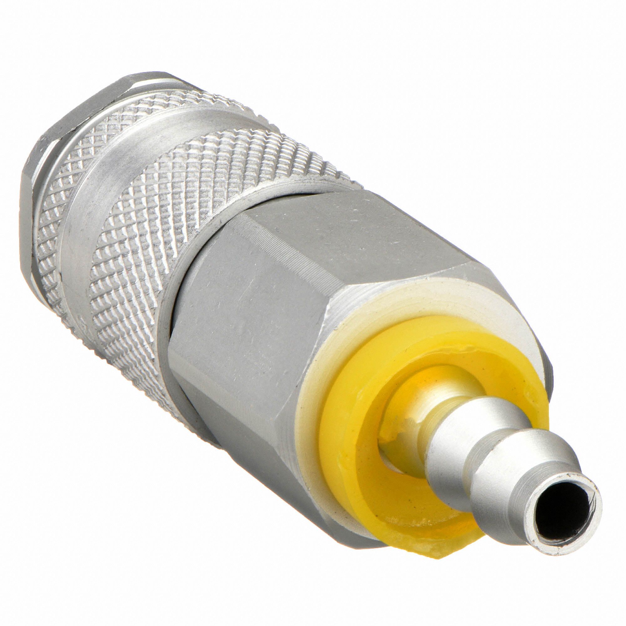 SPEEDAIRE Quick Connect Hose Coupling, Global Style High Flow, Aluminum