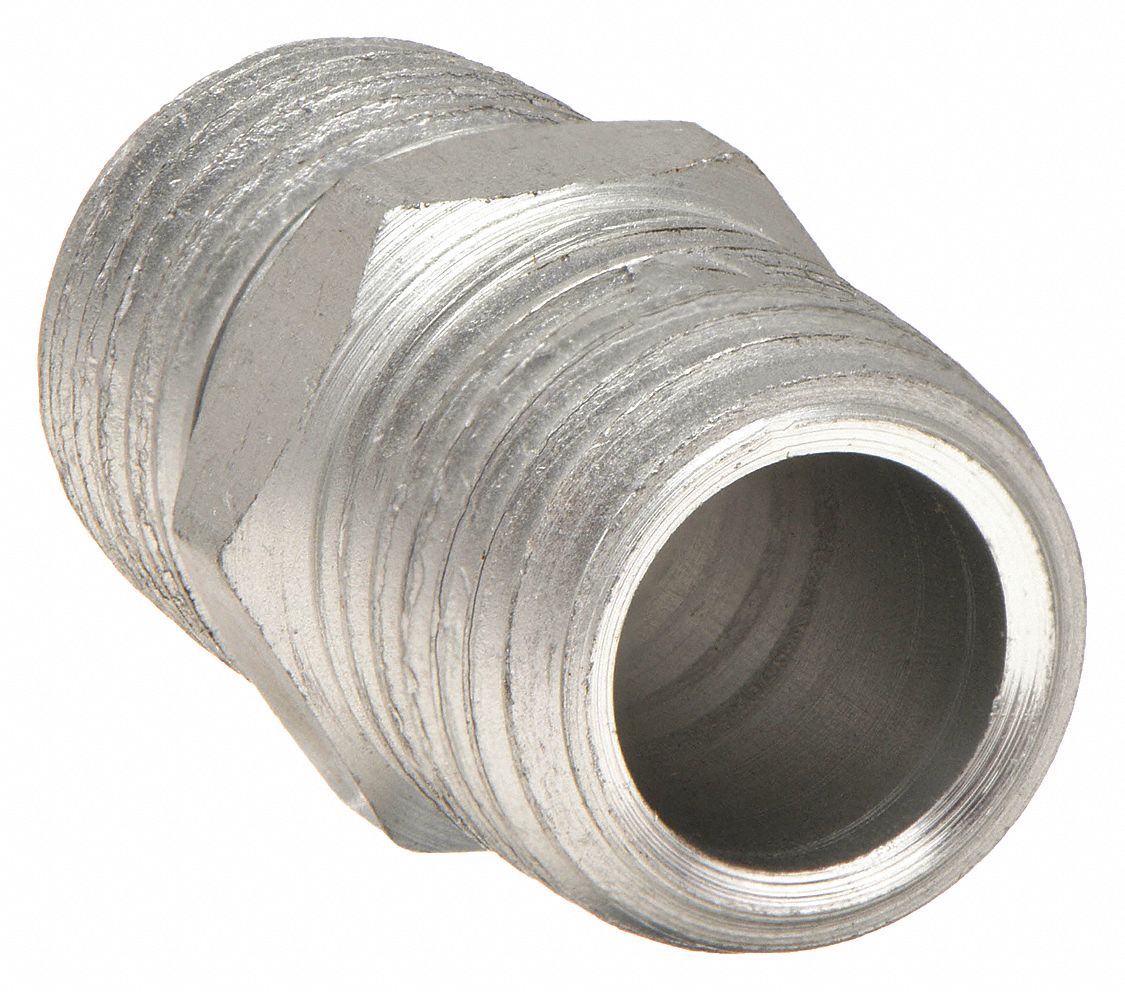 Pipe Nipple: Aluminum,
