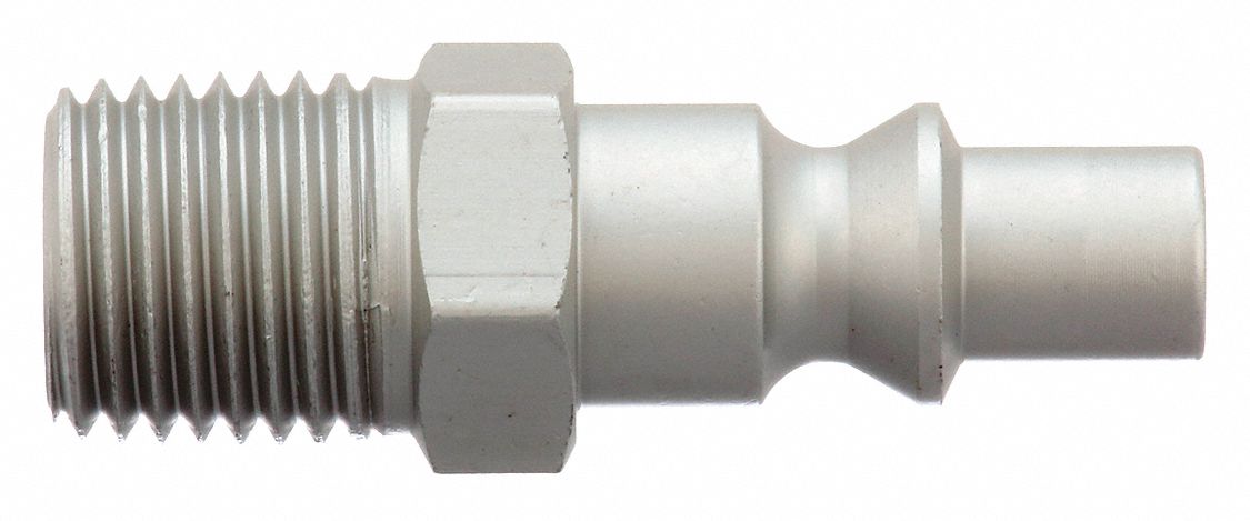 SPEEDAIRE, 1/4 in Body Size, 1/4 in Hose Fitting Size, Quick