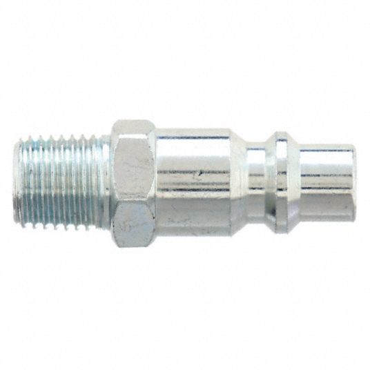 SPEEDAIRE Quick Connect Hose Coupling: 1/4 in Body Size, 3/8 in Hose  Fitting Size, MNPT