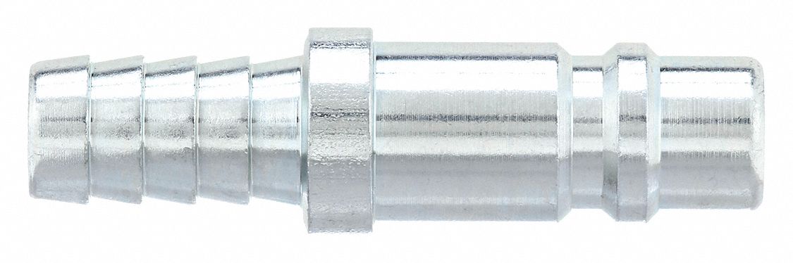 QUICK CONNECT HOSE COUPLING, ½ IN BODY SIZE, ½ IN HOSE FITTING SIZE, MALE HOSE BARB