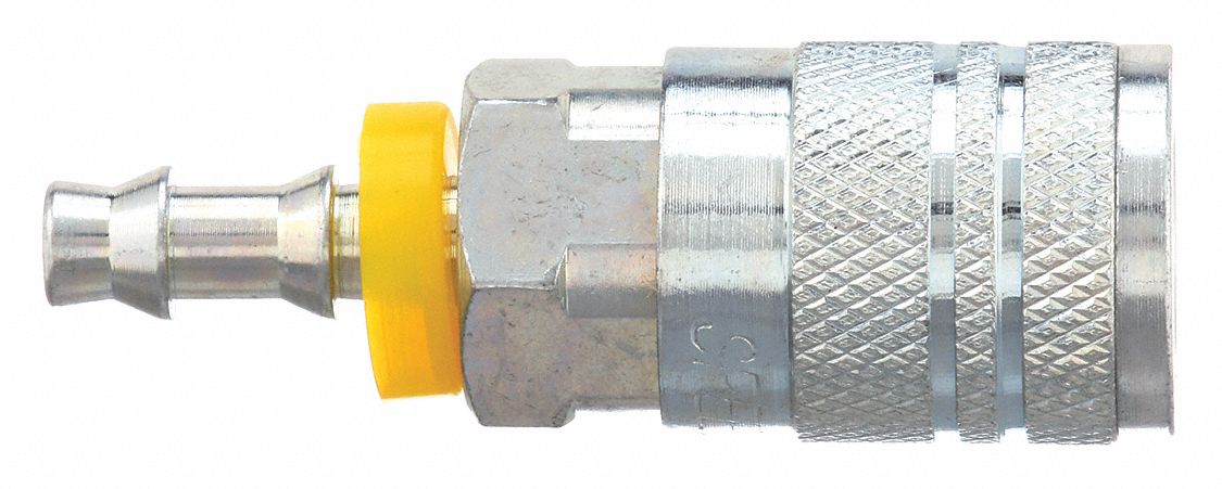RACCORD RAPIDE, 1/4 CANNELE, ENCLIQUET