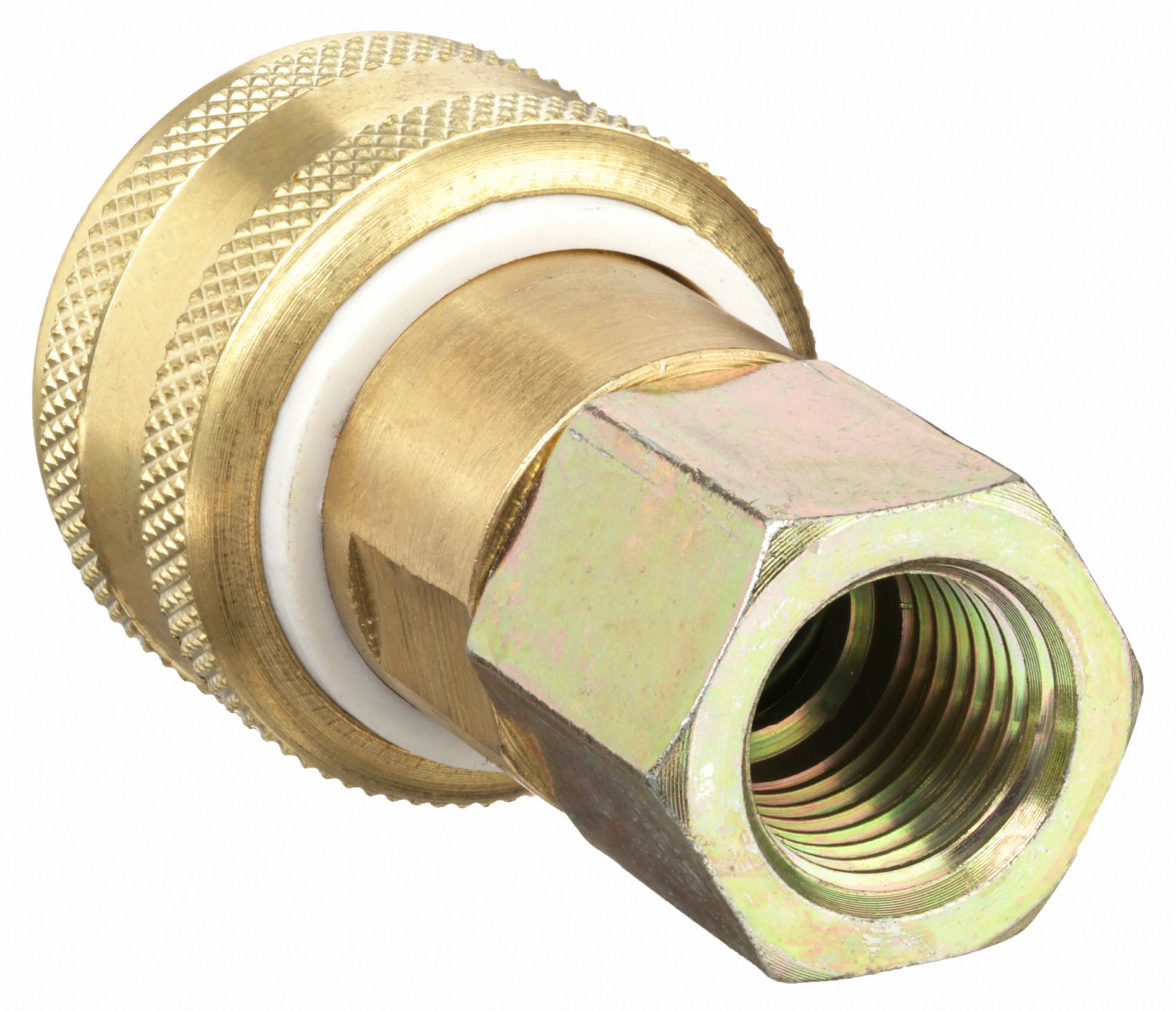 SPEEDAIRE Quick Connect Hose Coupling: 1/4 in Body Size, 1/4 in Hose ...