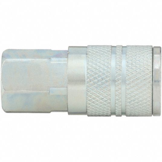 SPEEDAIRE, 1/2 in Body Size, 1/2 in Hose Fitting Size, Quick