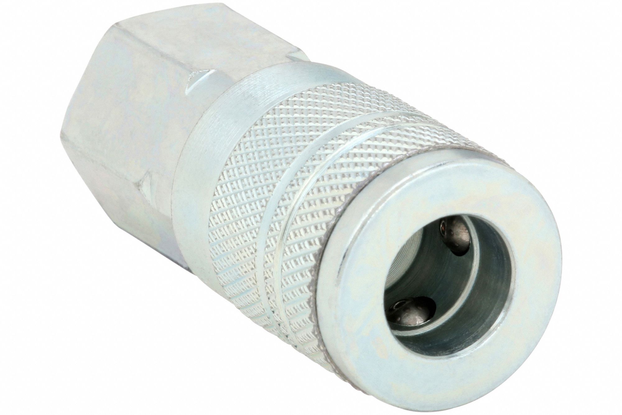 SPEEDAIRE Quick Connect Hose Coupling 1/4 in Body Size, 3/8 in Hose