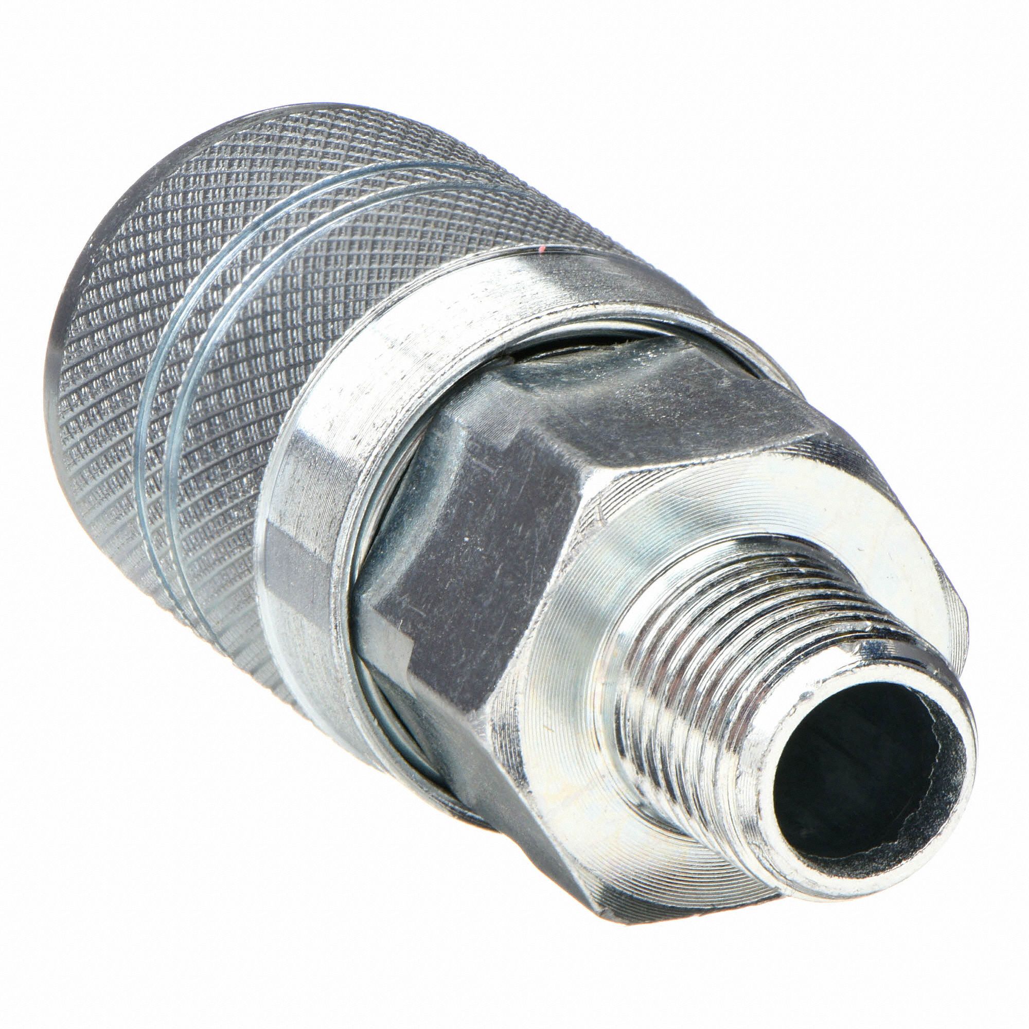 SPEEDAIRE Quick Connect Hose Coupling 1/4 in Body Size, 3/8 in Hose