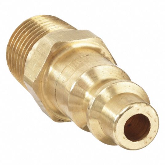 1/4-Inch Brass Female Industrial Quick Connect, Air Hose Fittings, Female  Quick Connector Air Coupler - PACK OF 10