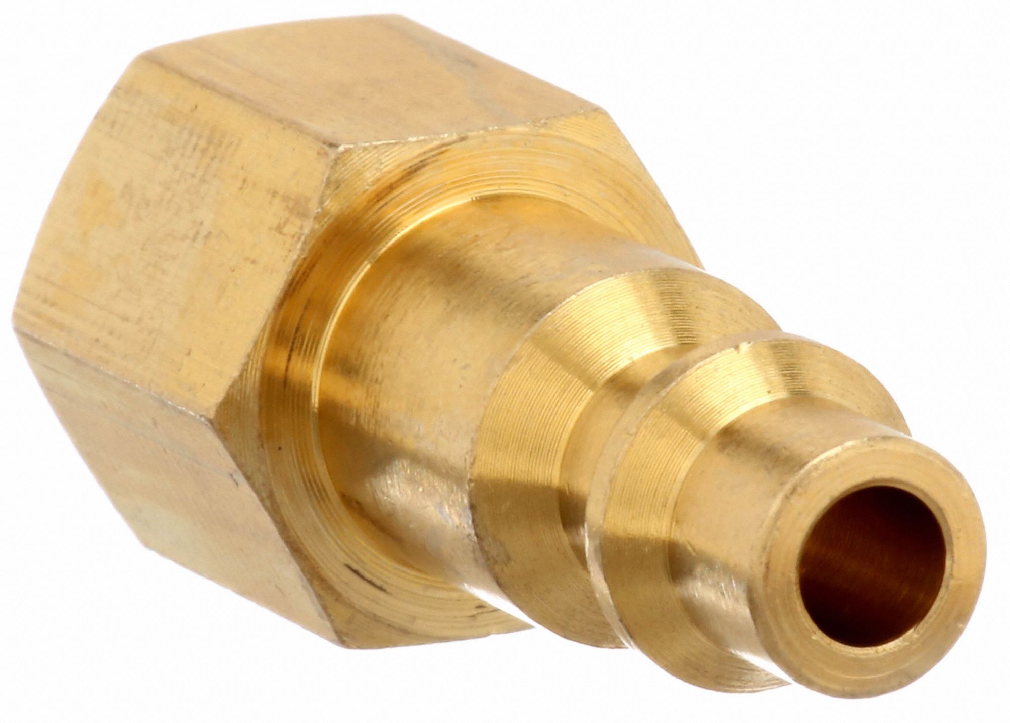 SPEEDAIRE Quick Connect Hose Coupling: 1/4 in Body Size, 1/4 in Hose ...