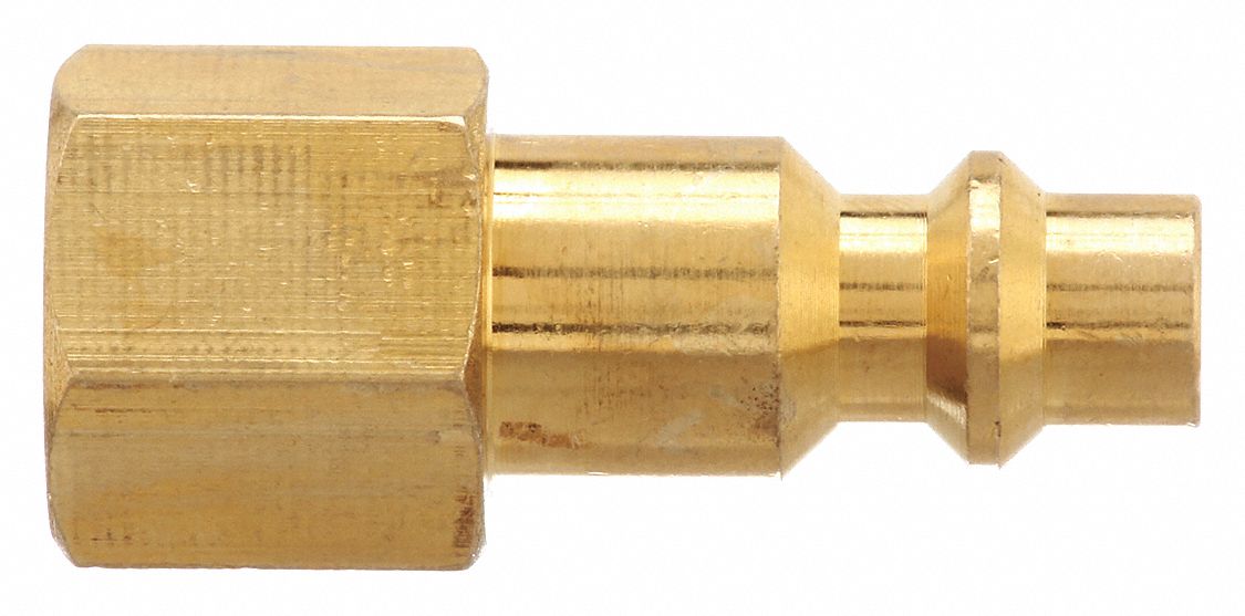 QUICK CONNECT HOSE COUPLING, ¼ IN BODY SIZE, ¼ IN HOSE FITTING SIZE, FNPT, FEMALE