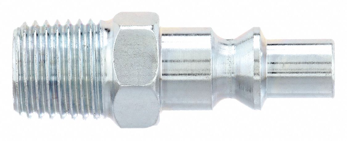 COUPLER PLUG,1/4 MNPT,1/4 BODY