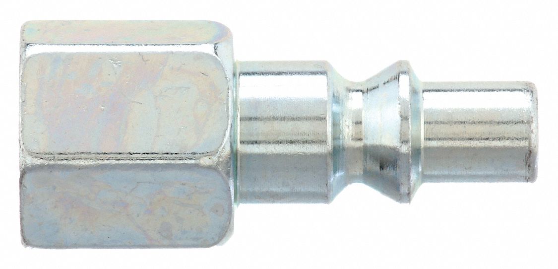 QUICK CONNECT HOSE COUPLING, ¼ IN BODY SIZE, ¼ IN HOSE FITTING SIZE, FNPT, PLUG, NPT