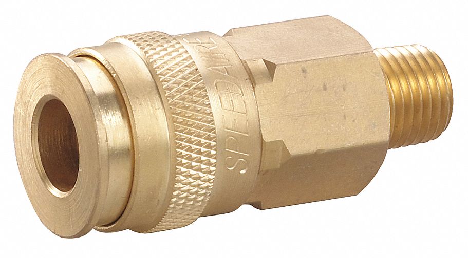 SPEEDAIRE Brass Universal Quick Coupler Body - 30E731|30E731 - Grainger