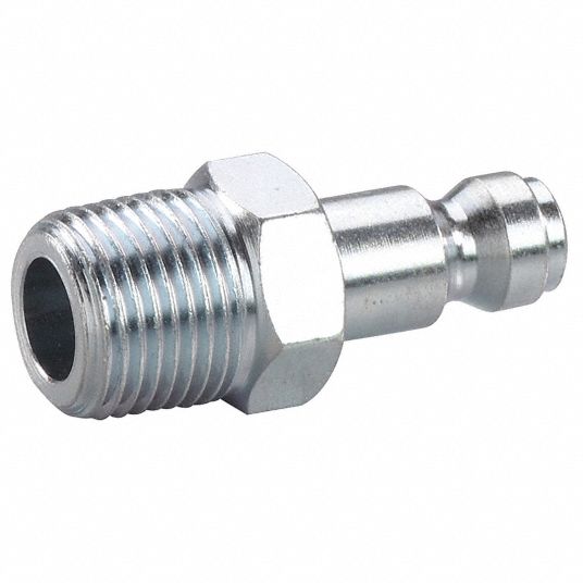 SPEEDAIRE Quick Connect Hose Coupling 3/8 in Body Size, 1/4 in Hose