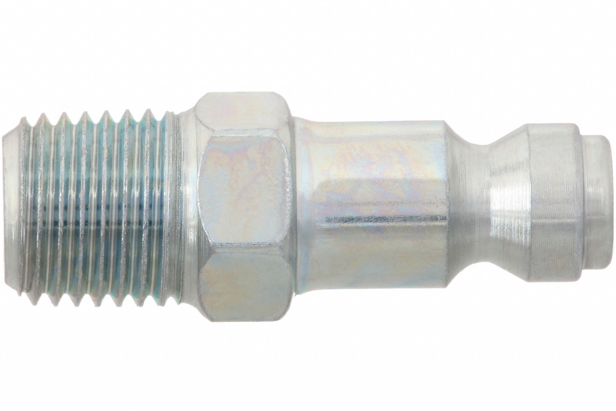 QUICK CONNECT HOSE COUPLING, ¼ IN BODY SIZE, ¼ IN HOSE FITTING SIZE, MNPT, MALE