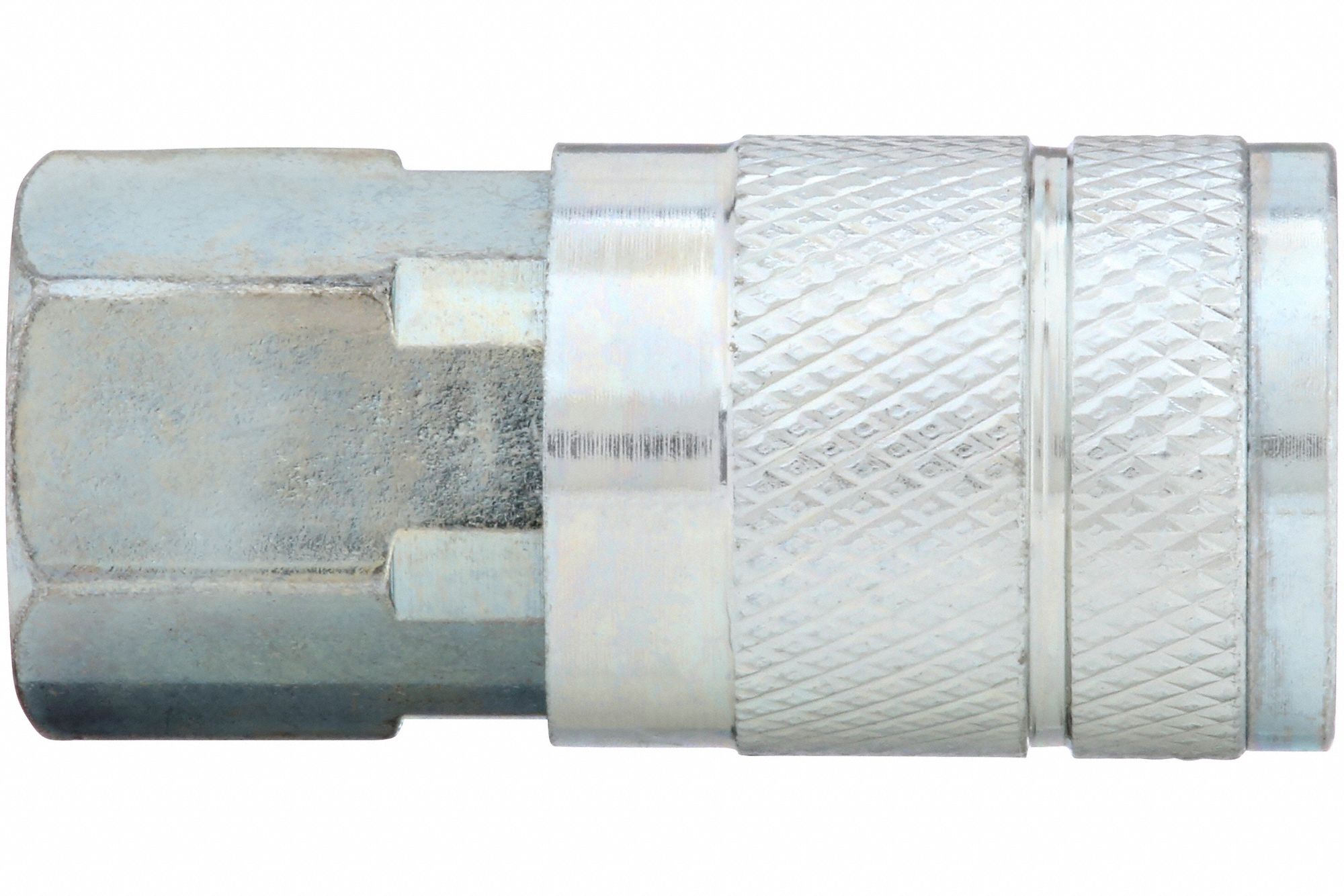 QUICK CONNECT HOSE COUPLING, ¼ IN BODY SIZE, ¼ IN HOSE FITTING SIZE, SLEEVE, FNPT