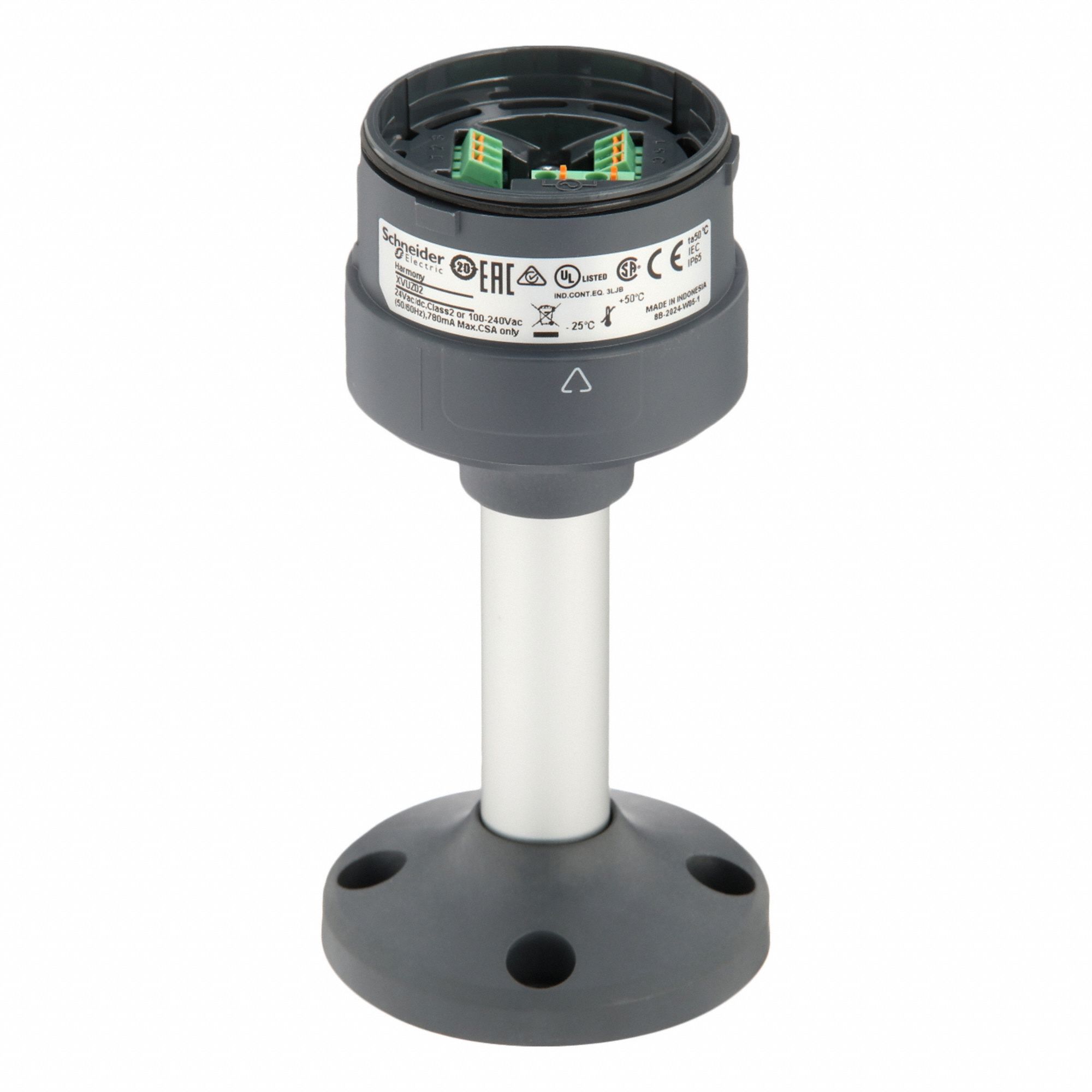 Fixing Plate: Tower Light Mount, For XVU, 3 15/16 in Overall Ht, XVUZ02