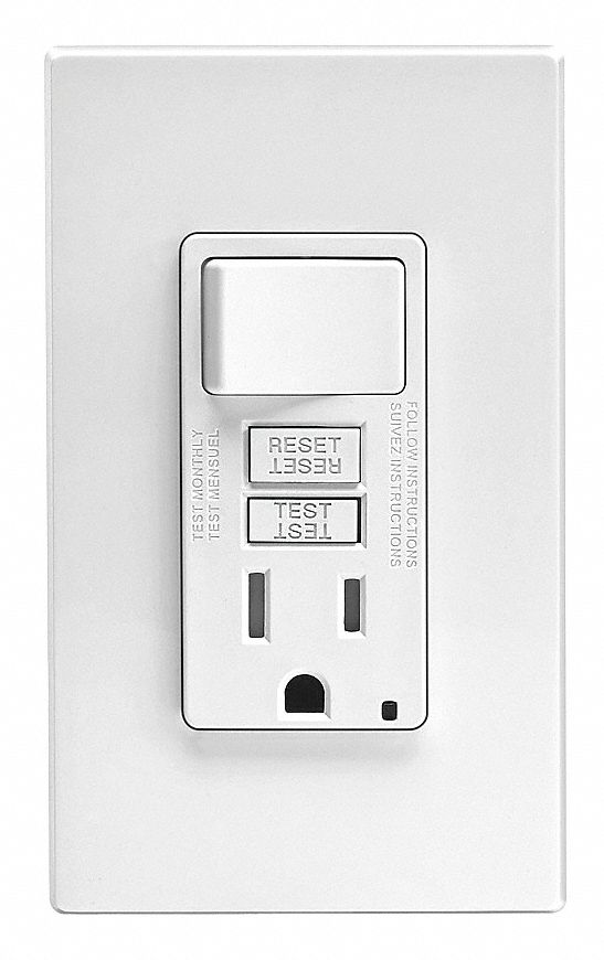 GFCI Receptacle, Switch/GFCI Receptacle Wiring Combination, Simplex ...