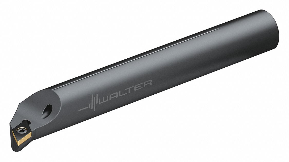 Indexable Boring Bar: DC Insert, 55° Diamond, 7° Insert Clearance Angle, 1 Inserts