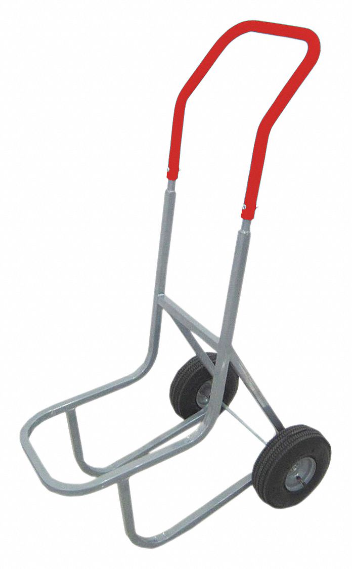 Stacking-Chair Hand Truck: 240 lb Load Capacity, For 16 Chairs, Continuous Frame Flow-Back