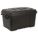 UTILITY TRUNK,POLYPROPYLENE,BLACK,56 QT.