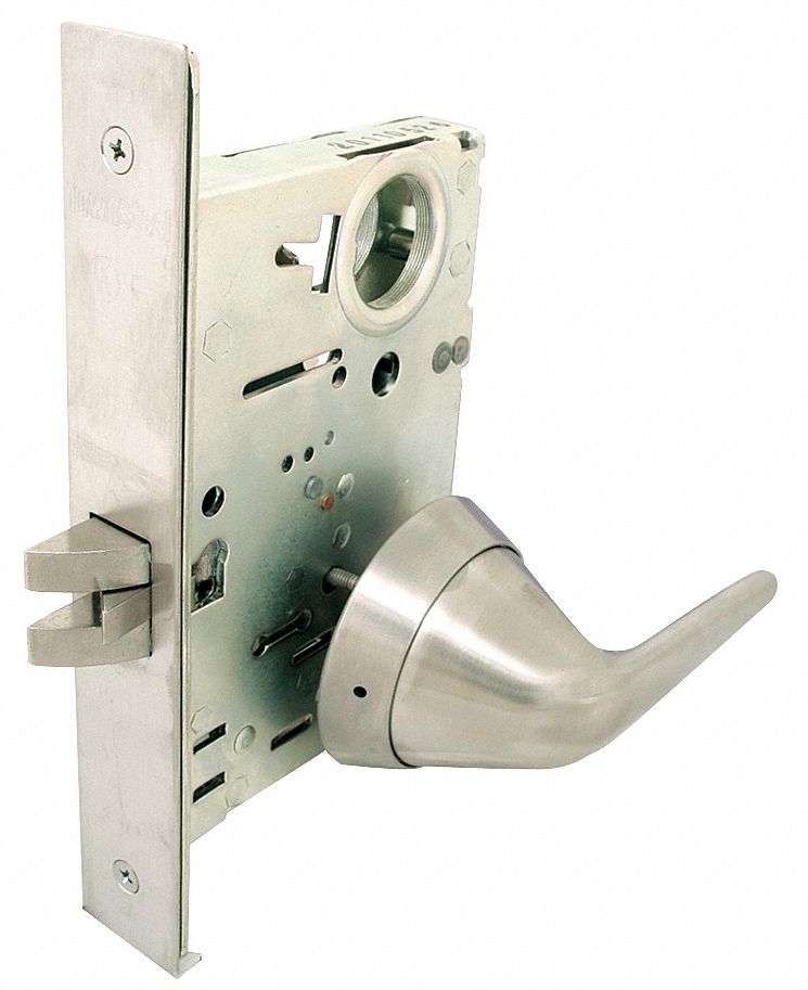 TOWNSTEEL, Passage Lever Locksets, Stainless Steel, Door Lockset