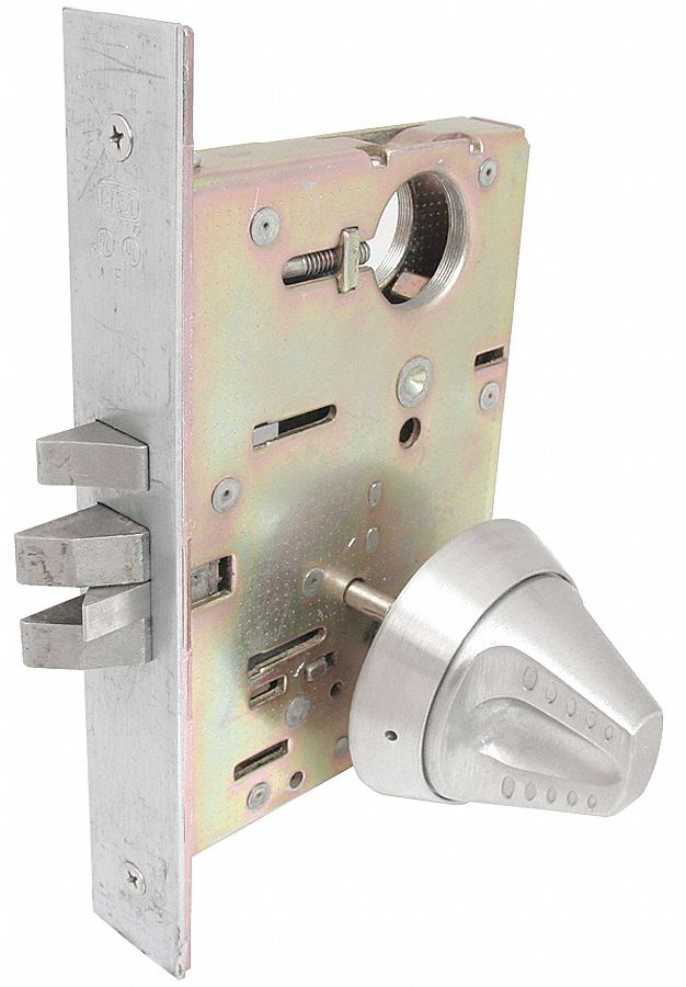 Ligature Resistant Retrofit Mortise Conversion Kit, Mechanical, Knob