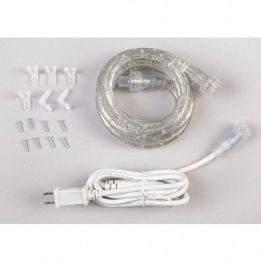 Warm White 6 ft Overall Lg LED Rope Light 30F520 30F520 Grainger