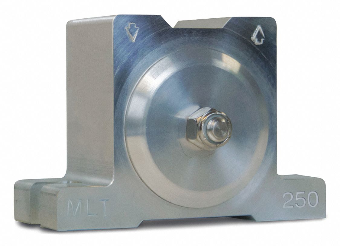 Pneumatic Vibrator: 965 lbf, 10, 200 vpm, 1/4 in NPT, MHI, 72 dBA, Aluminum, Continuous