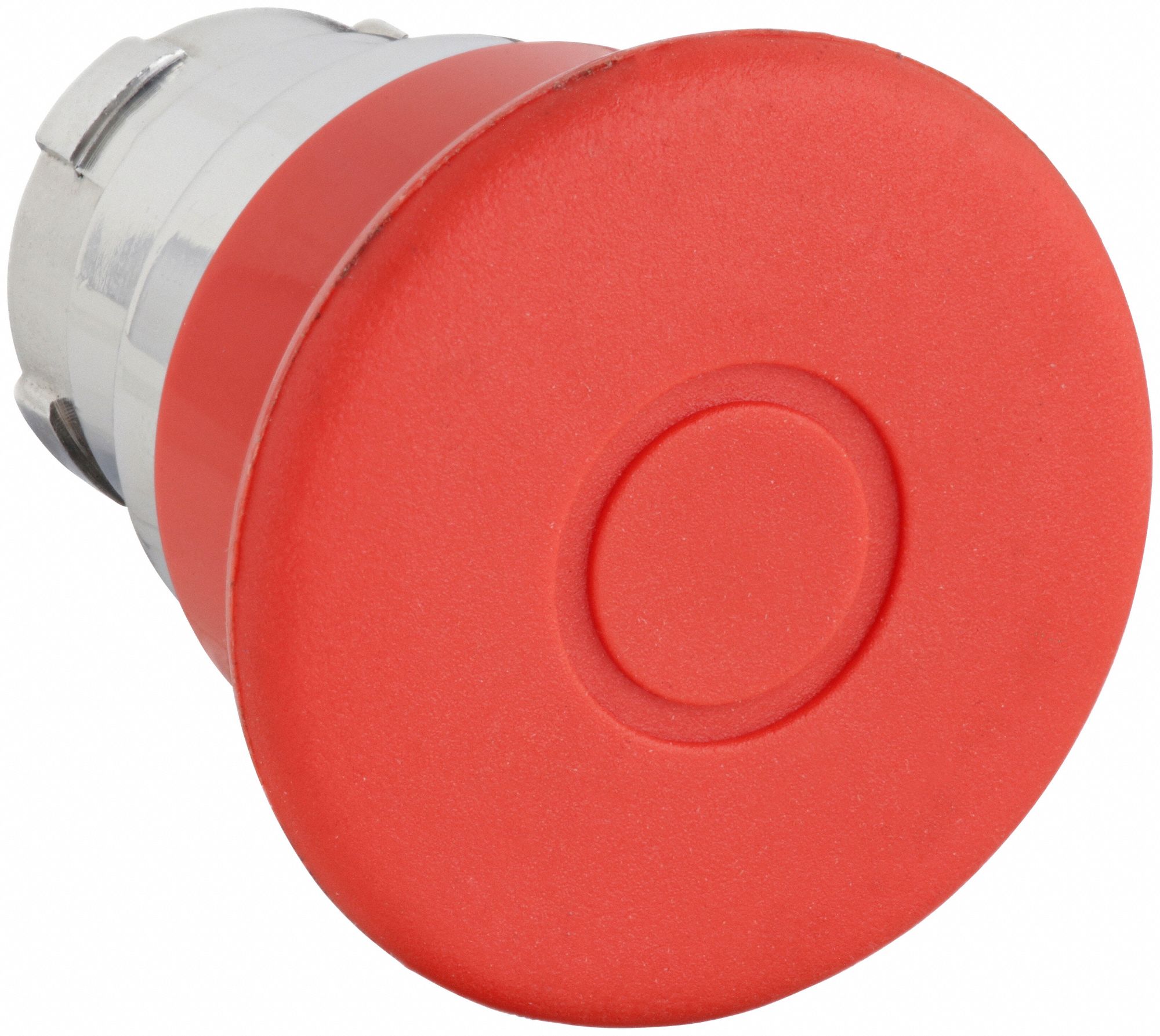 DAYTON Push Button Operator: 22 mm Size, Maintained Push / Maintained Pull,  Red, 1/12/13/2/3/4/4X