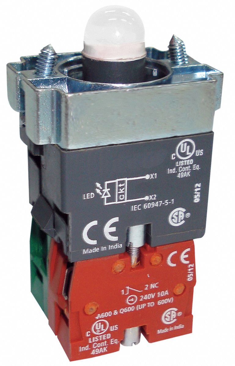 30G158 - Lamp Module and Contact Block 1NO/1NC
