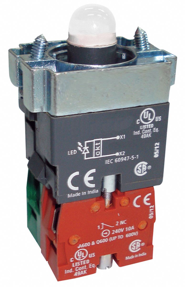 30G187 - Lamp Module and Contact Block 1NO/1NC