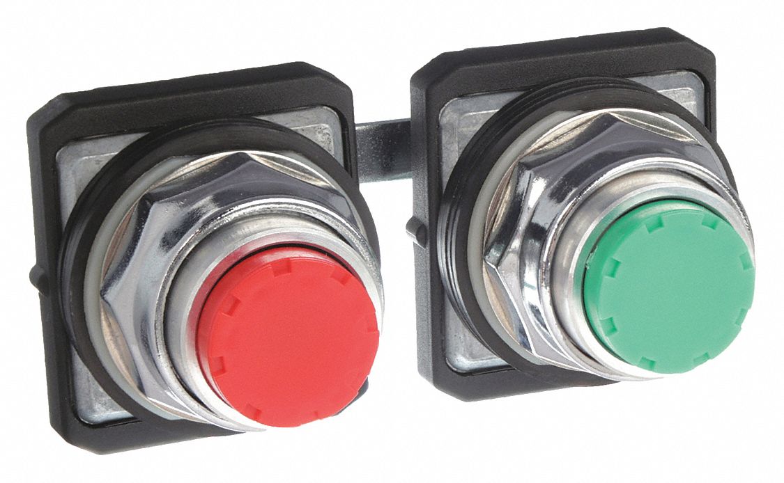 Pendant Push Button, Non-Illuminated, 30mm