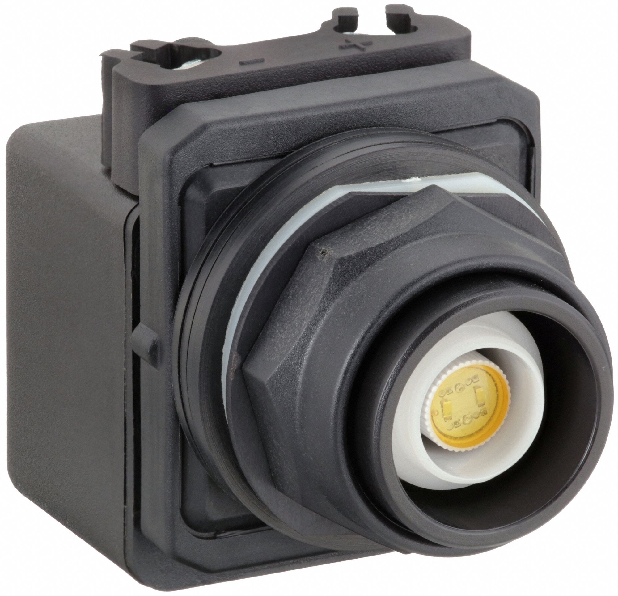 Push Button,  Clear,  LED,  30mm