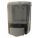 SOAP DISPENSER, MANUAL, 30 OZ REFILL SIZE, FOAM, GREY, PLASTIC, CLEARVU ENCORE