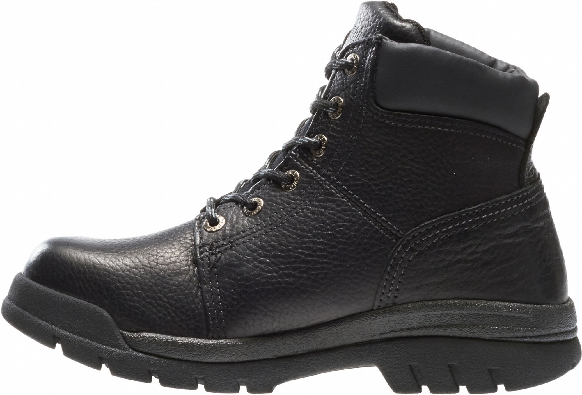 WOLVERINE 6 in Work Boot, 10 1/2, EW, Men's, Black, Steel Toe Type, 1 ...