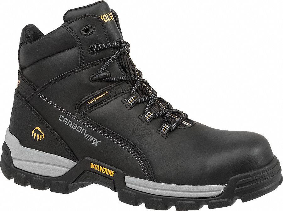 WOLVERINE 6-Inch Work Boot: M, 10 1/2, 1 PR