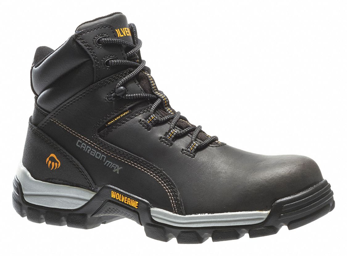 wolverine raider black safety shoes