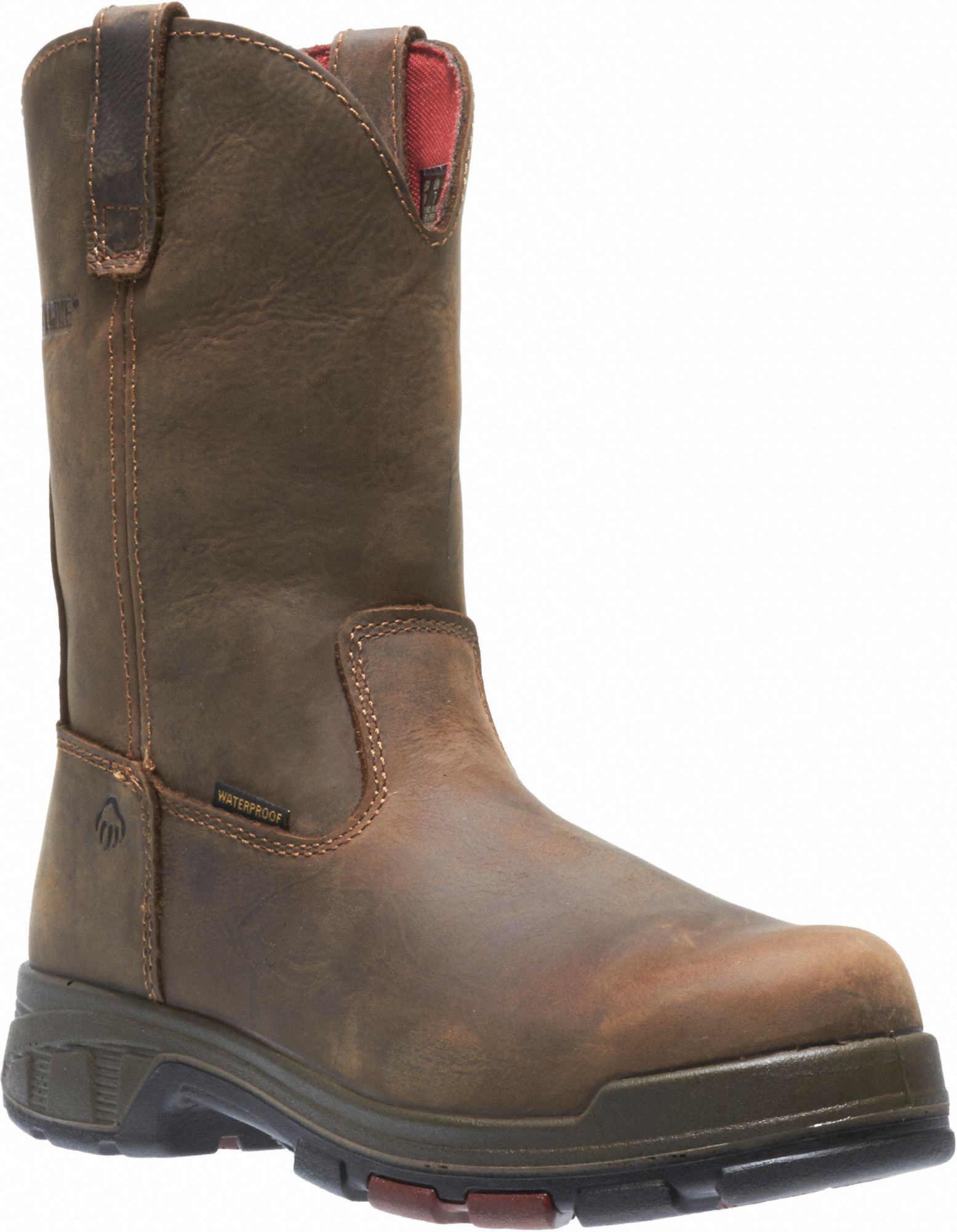 wolverine men's gear wpf composite toe wellington boots