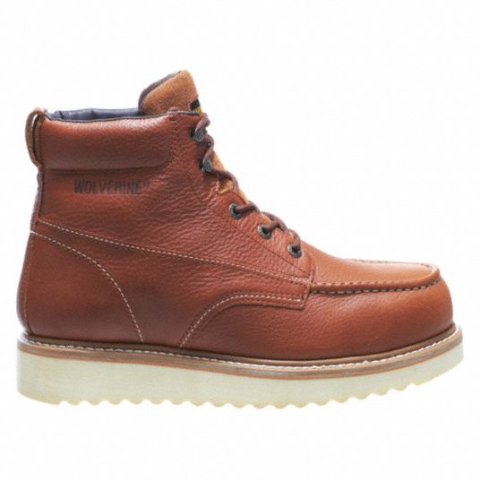 Wolverine 8 inch clearance moc toe boots