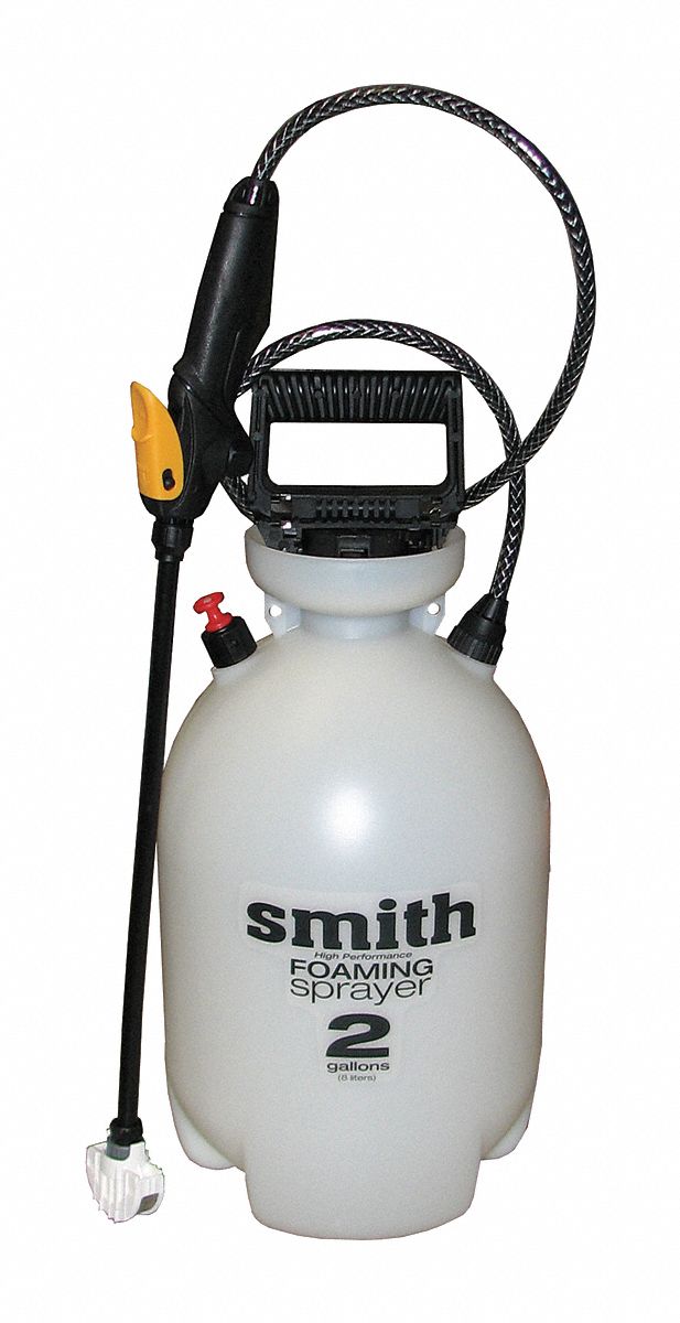Handheld Sprayer: 2 gal Sprayer Tank Capacity, Sprayer Pressure Release, Polyethylene, 36 in