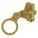 ROPE GRAB, 310 LB CAPACITY, STEEL, O-RING, SHOCK-ABSORBING LANYARD, GOLD, TRAILING