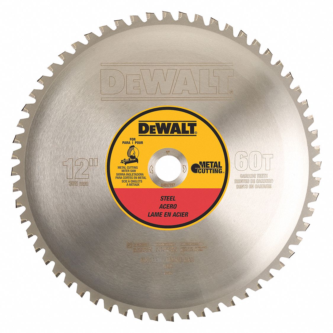 ferrous metal saw blade