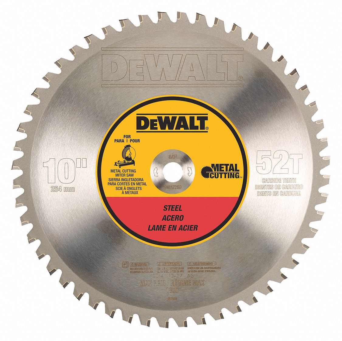 DEWALT Circular Saw Blade, Ferrous 