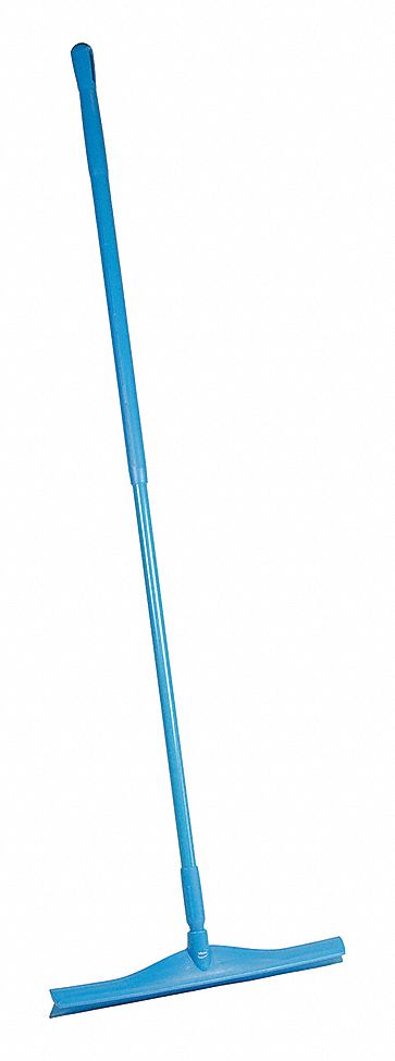 SQUEEGEE 20IN W/59IN HANDLE, BLUE