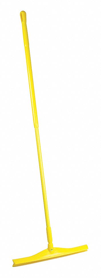 FLOOR SQUEEGEE, SINGLE-BLADE, INCLUDES HANDLE, THREADED, EUROPEAN THREAD, 20 IN BLADE W