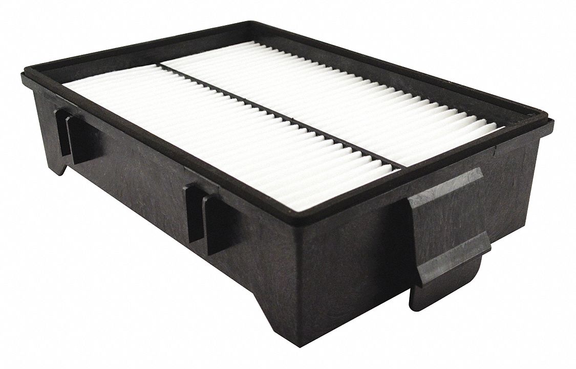 BALDWIN FILTERS Air Filter, Rectangular, 3 1/16 in Height, 12 9/16 in Length 30HL51PA5656