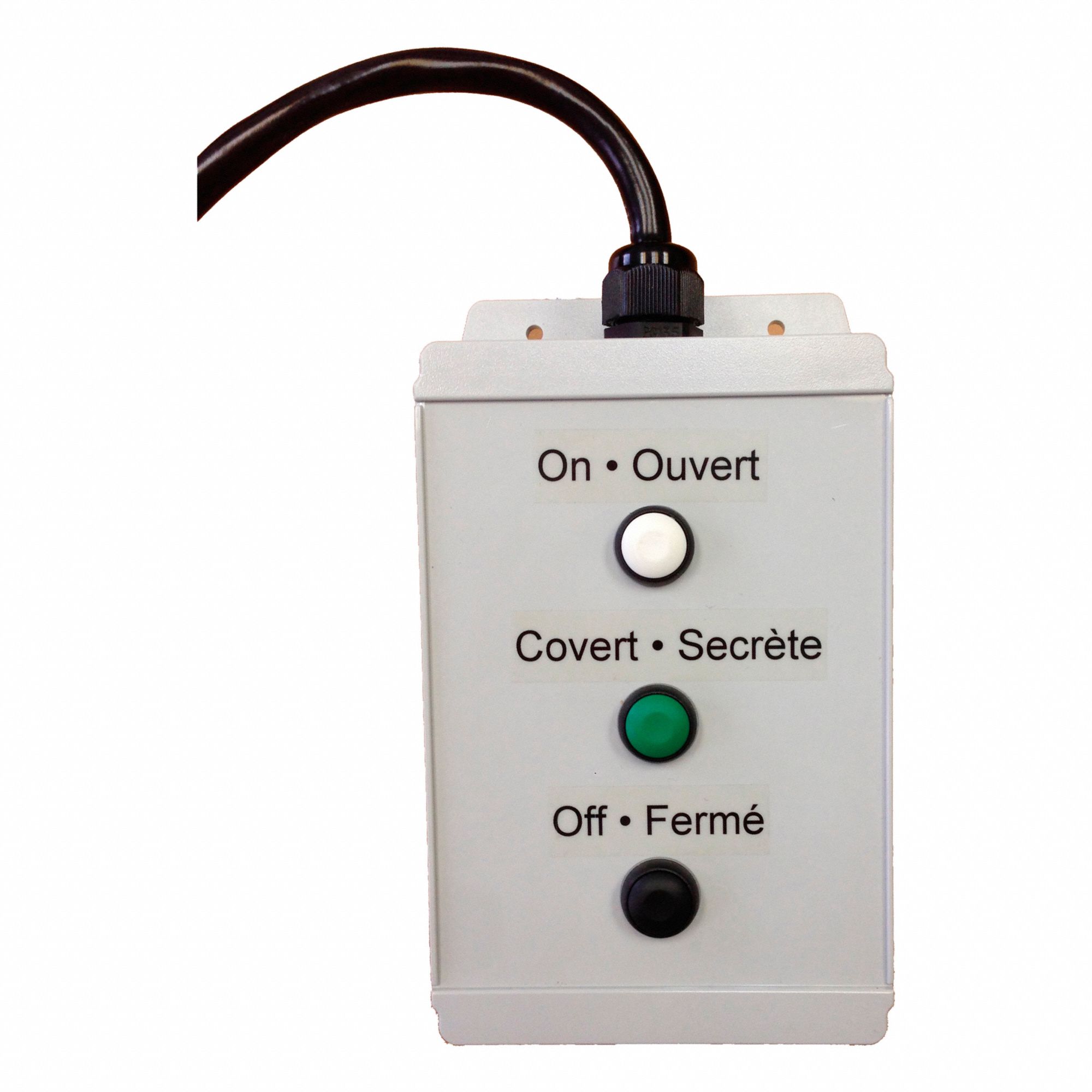 CONTROL BOX, FOR CB TACTICAL LIGHTS, AUXILIARY, GREY