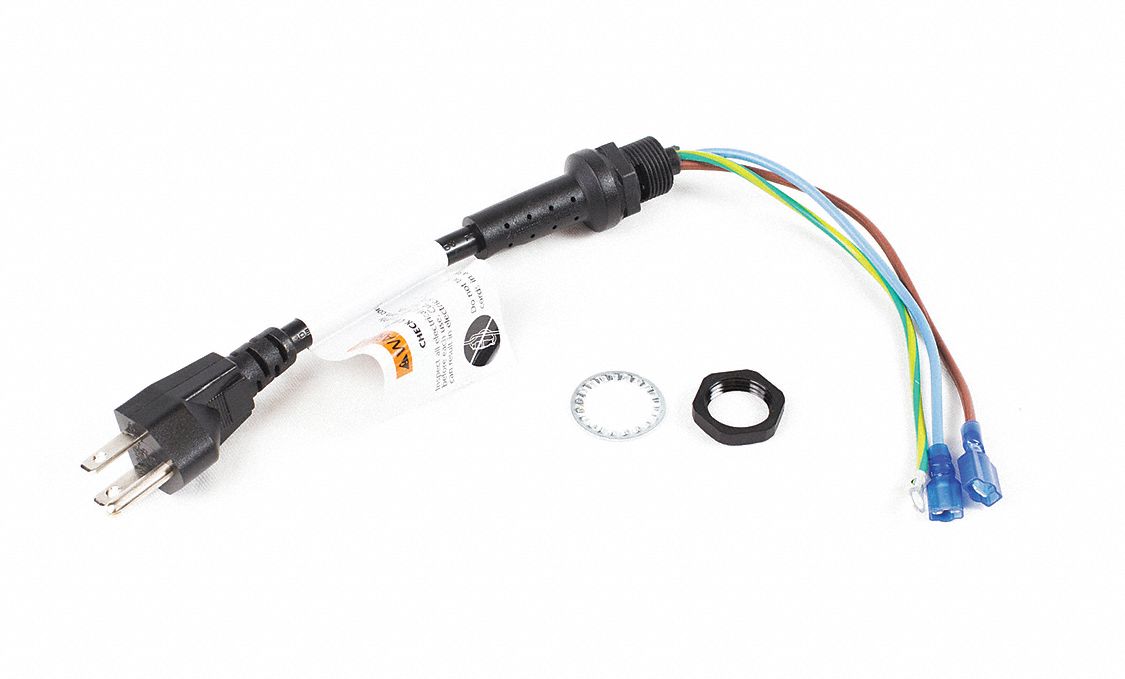 PROTEAM, Fits ProTeam Vacuum Brand, For Upright Vacuum, Power Cord Assembly 30J409100641