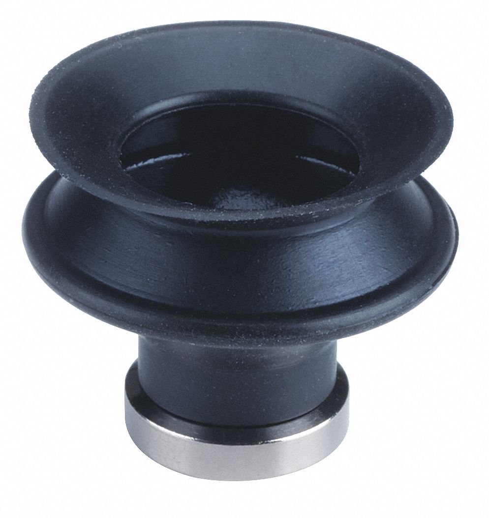 SMC 25 mm Silicon Rubber Bellows Vacuum Pad, White 30J650ZP25BS