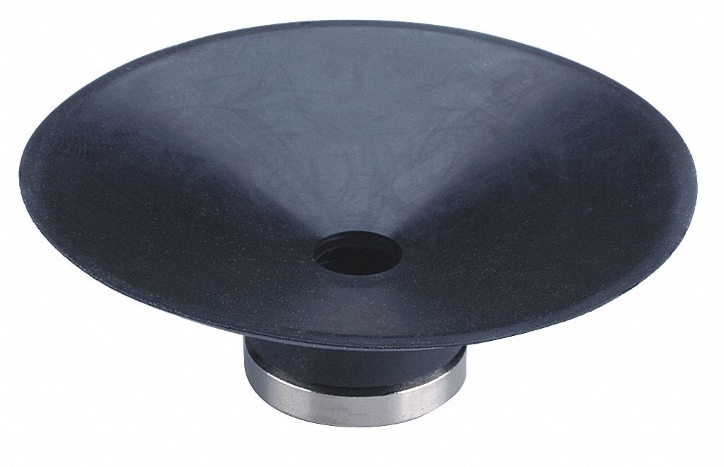 SMC, Silicone Rubber, Flat, Vacuum Pad 30J698ZP50US Grainger